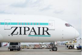 ZIPAIRが12月25日より東京（成田）＝ロサンゼルス線就航