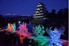 国宝松本城氷彫フェスティバル2022