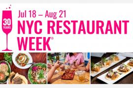 ニューヨークで30周年目を迎えた「NYCレストランウィーク」