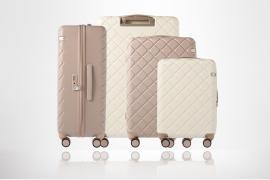 柔らかなデザインとニュアンスカラーが心地よい高性能スーツケース「スカーラ」登場