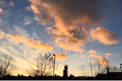 ２０１４年１２月２４日ロンドンの空　Photo by MIKA