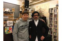WHITE NOISE RECORDS オーナーのGary氏　実は日本の音楽が大好きだそうです