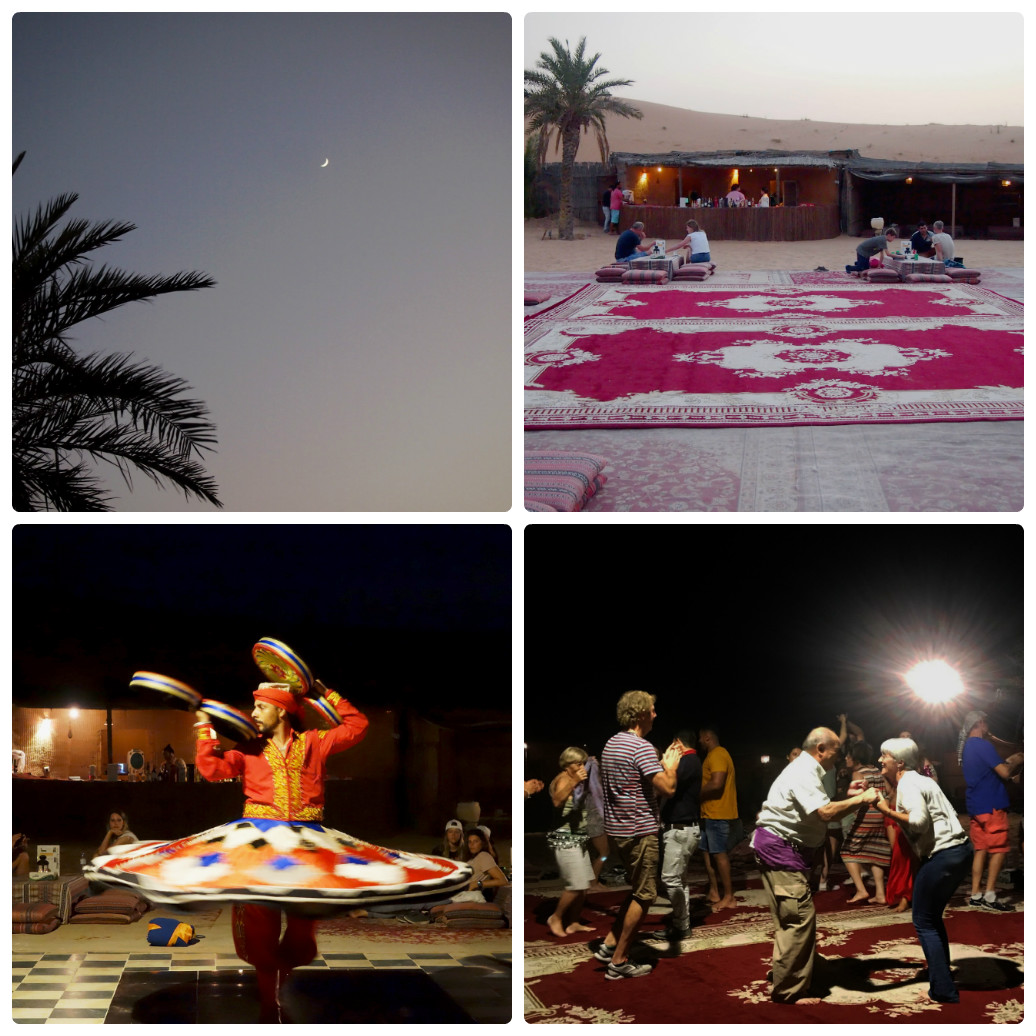 アラビア料理のビュッフェディナーと民族舞踊で、アラビアンナイトの世界を体験。